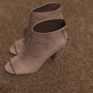 Steve Madden Madden girl peep toe booties